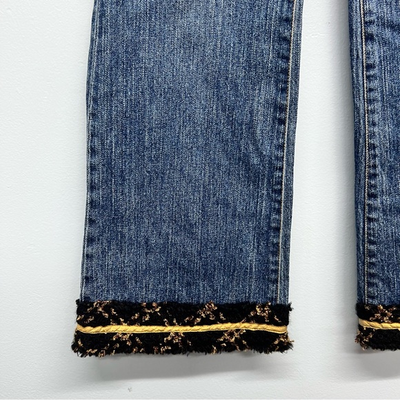 Fun jeans from Too She She. Notice the cute  hem. Size 6 - Picture 5 of 11